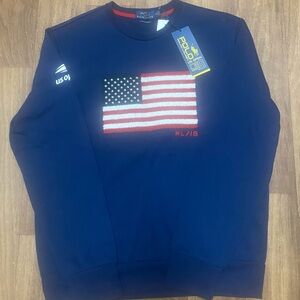 Polo Ralph Lauren Men's US Open Crewneck Sweatshirt Size Medium